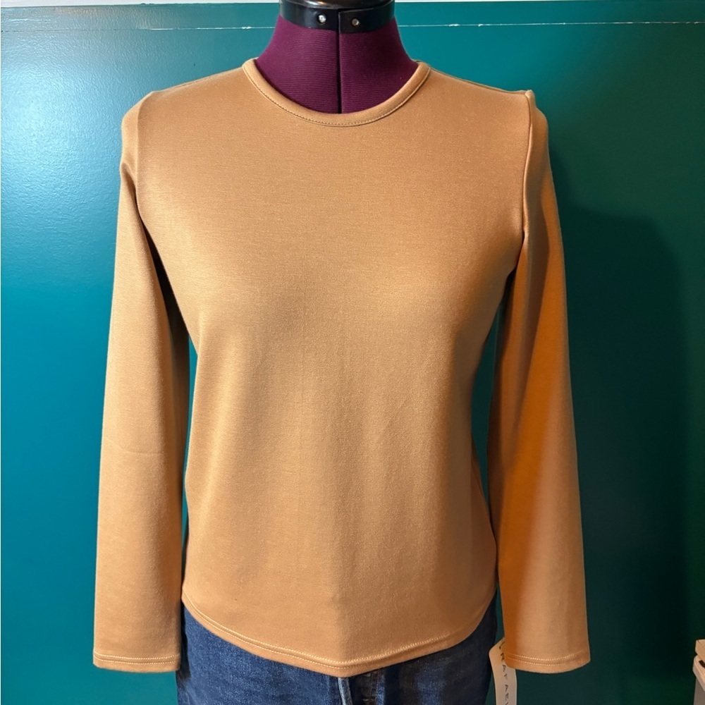 Rafael Tan Long Sleeve Shirt Top